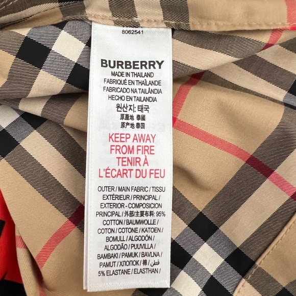 Burberry Baby Girls Joan Nova Check Sundress Classic Style Party Sunday Size 14 - Picture 9 of 10